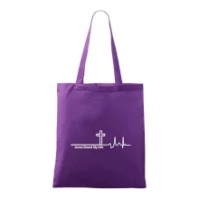Jesus Saved My Life kríž ekg Jesus Saved My Life kríž ekg