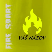 Hasiči - oheň - Váš názov - Prsník + chrbát