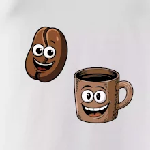 Parové tričko - Hrnček a káva