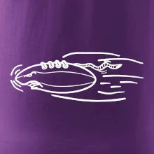 Americký futbal letiaca lopta