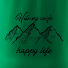 Hiking wife happy life