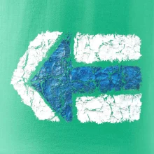 Párová turistická značka modrá