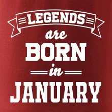 Legends are born in January