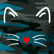 Mačka - srdce namiesto nosa