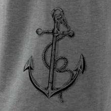 Kotva kreslená ceruzkou