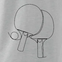 Rakety na stolný tenis jedným ťahom Rakety na stolný tenis jedným ťahom