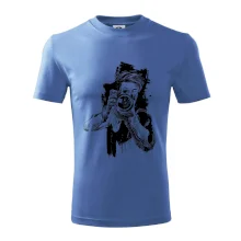 Fotograf kreslený ceruzkou