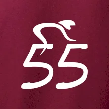 Cyklista oslavuje päťdesiatpäťku (55)