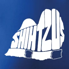 Shih-tzu - nápis v tele Shih-tzu - nápis v tele