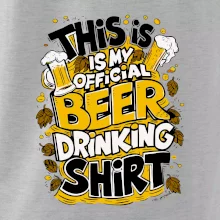This Is My Official Drinking Shirt - chmel