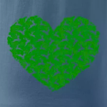 Vianočné jelene v srdci