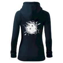 Florbal lopta v triku Florbal lopta v triku