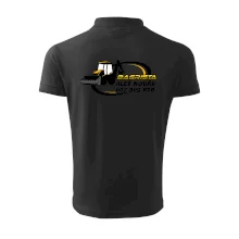 Bagrista v kruhu - vlastný nápis