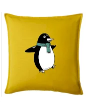 Tučniak so zeleným šálom