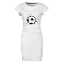 Futbalová lopta v triku Futbalová lopta v triku