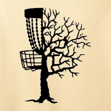 Disc golf pozor strom