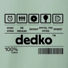 Čiarový kód - dedko