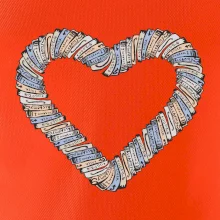 Srdce z kníh Srdce z kníh