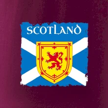 Škótska vlajka s erbom leva