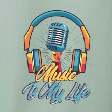 Music is my life slúchadlá