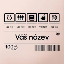 Čárový kód - Vlastní text