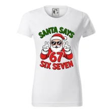 Santa says 67
