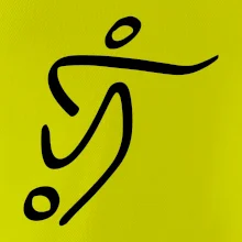 Fotbalista silueta Fotbalista silueta