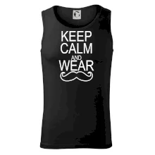 Keep calm and wear mustache Keep calm and wear mustache