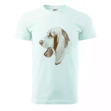 Basset - kreslená hlava