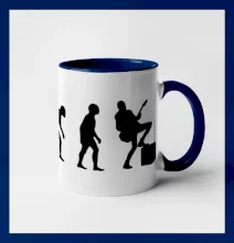 Evolúcia gitarista - noha na kombe