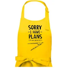 Sorry I have plans - architect