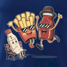 Súboj o hranolky kečup tatárka