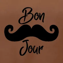 Mustache Bon Jour