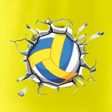 Volejbal lopta v triku