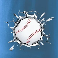 Baseball lopta v triku