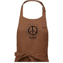 Peace symbol čiernobiely