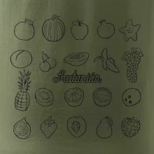 Frutarián ovocie vo štvorci