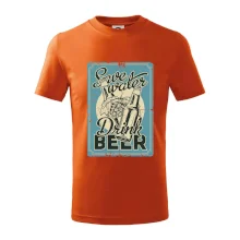 Save water drink beer poster