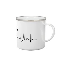 Jesus Saved My Life kríž ekg