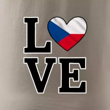Love Česká vlajka Love Česká vlajka