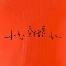 EKG rodina a dievča a chlapec