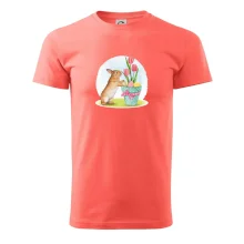 Veľkonočný zajačik tulipány