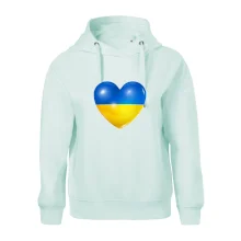 Ukrajina srdce vlajka