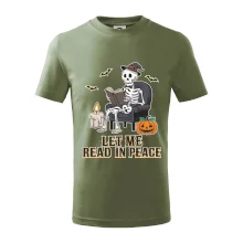 Let me read in peace