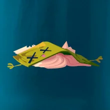 Kreslená kniha unavená