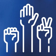 Kameň nožnice papier ikony