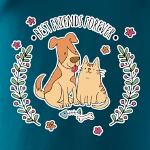 Mačka a pes best friends