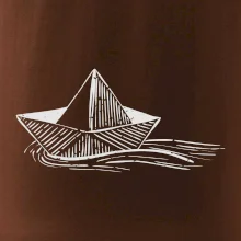 Letná romantika - papierová loďka