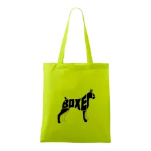 Boxer nápis v tele
