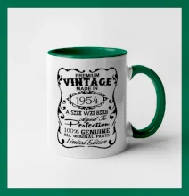 Vintage Etiketa - 1954